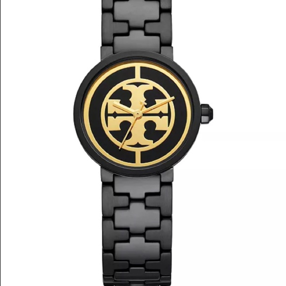 Tory Burch
Women's Reva Black-Tone Stainless Steel
